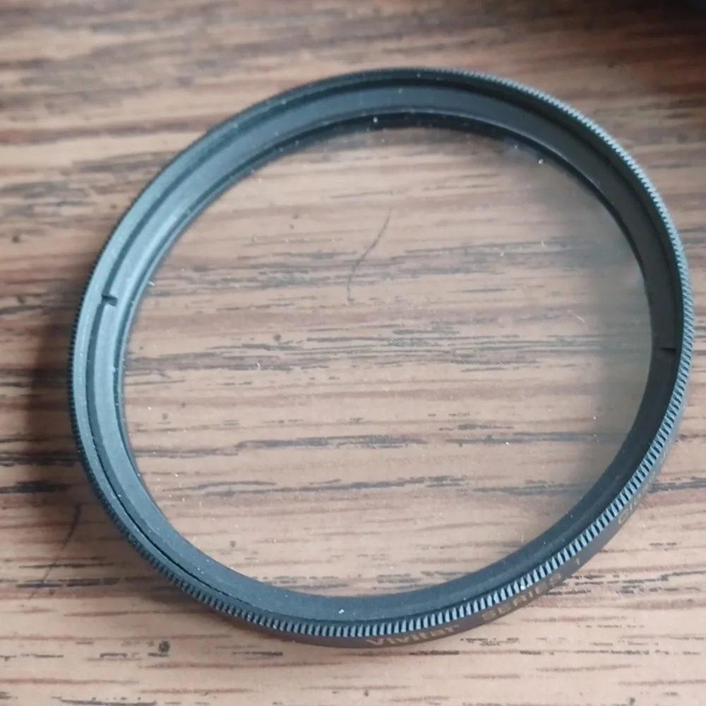 Vintage Vivitar lenses, set of 4, 58mm, 1x, 2x, CPL w/UV filter, 10x micro